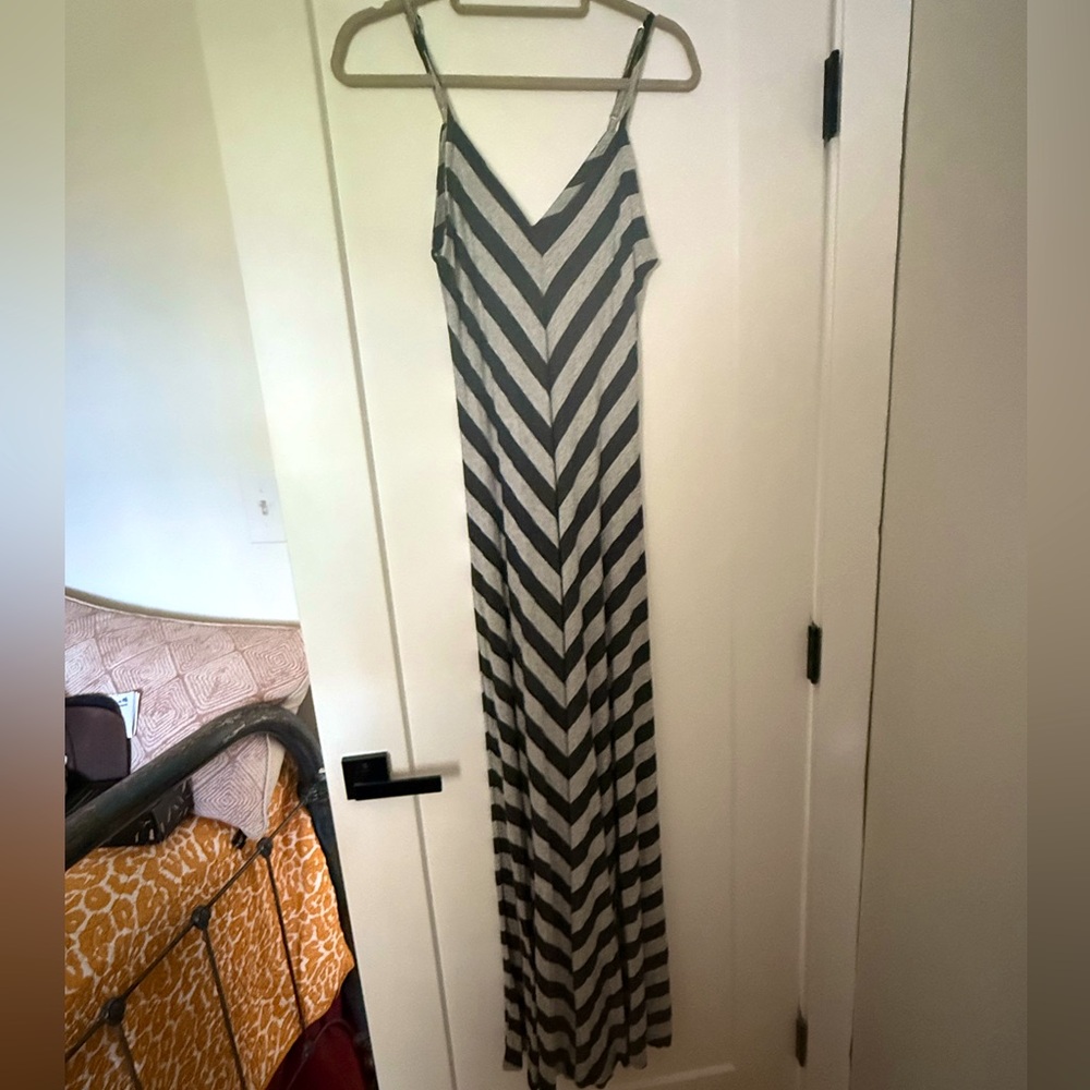 Striped Maxi Dress